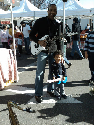 Stree Fair-Kid with his Guitar